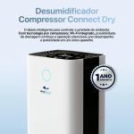 Desumidificador De Ar Compressor Relaxmedic Connect Dry 15l/Dia Com Wi-Fi - Foto 8