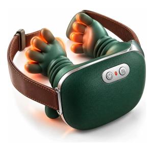 Massageador El�trico G Relax Supermedy 3d Com Aquecimento Para Pesco�o E Ombros  VERDE