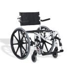 Cadeira Banho Aluminio H146 Branca At� 120kg Ortobras - Foto 1