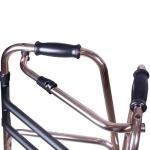 Andador Dobravel Aluminio Fixo Bronze At� 130kg Mercur - Foto 2