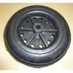 Roda  Aro 06 Com Pneu Maci�o Jaguaribe/ Cds - Foto 1