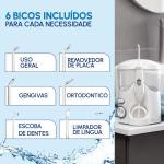 Irrigador Oral 6 Pontas Ultra Wp100b 600ml Waterpik Com 10 N�veis - Foto 10