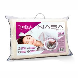 Travesseiro Nasa Cervical Capa Plush Duoflex   NN2100