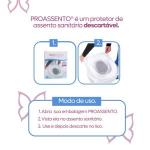 Protetor Plastico Assento Sanitario - Foto 2