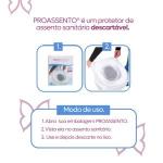 Protetor Plastico Assento Sanitario - Foto 2