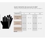 Luva Protetora Do Sol Curta Uv Line - Foto 4
