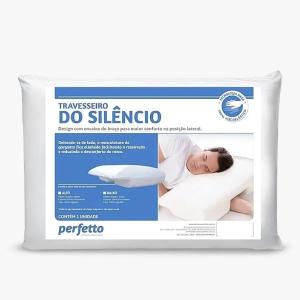 Travesseiro Silencio Anti Ronco Perfil Baixo Perfetto   205003
