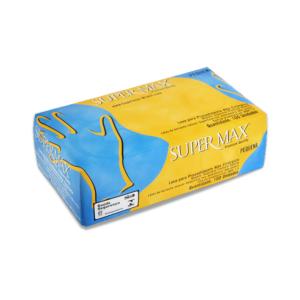 Luva Latex Com Talco 100 Unidades Supermax