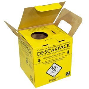 Coletor Perfurocortante Descarpack 1,5L AMARELO 