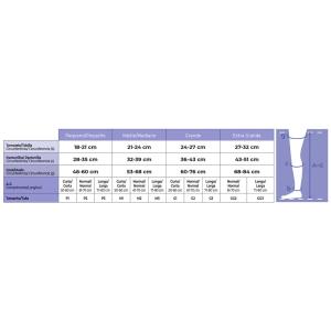 Meia De Compress�o 862p Meia Coxa Longa Aberta 20-30mmhg Sigvaris - Foto 2